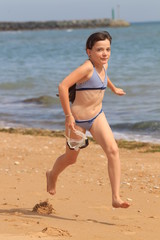 Enfant à la plage