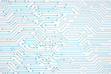 Abstract Technology Background, blue circuit board pattern