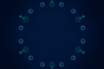 Texture or backdrop, dreamy style kaleidoscope, for design background. Colorful