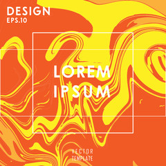 Abstract Liquid Background Full Color