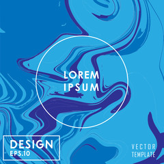 Abstract Liquid Background Full Color