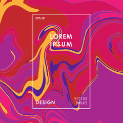 Fototapeta premium Abstract Liquid Background Full Color