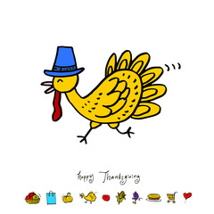 추수감사절 / 손으로 그린 추수감사절 일러스트