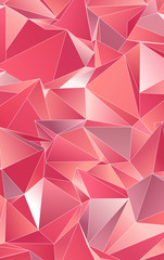 3d Triangles, abstract  background. Design wallpaper.