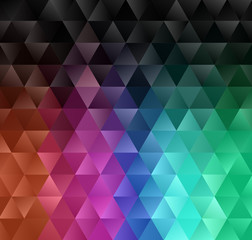 Abstract Low-Poly background. triangulated texture. Design 3d. Polygonal geometrical pattern. Triangular modern style