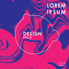 Abstract Liquid Background Full Color