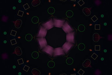 Colorful Texture or backdrop, dreamy style kaleidoscope, for design background.