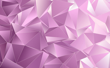 3d Triangles, abstract  background. Design wallpaper.