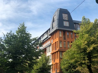 old building in park