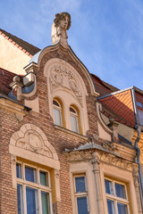 Bürgerhaus an der Collegienstraße in der Lutherstadt Wittenberg, Sachsen-Anhalt