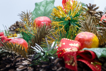 christmas decoration on tree