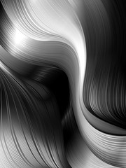 Abstract geometric gradient background of dynamic shapes of moving fluid flows - 305468346