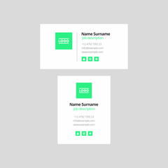 Corporate Email Signature Design Green Small 3