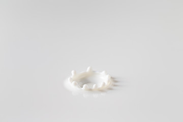 ミルクの飛沫と波紋