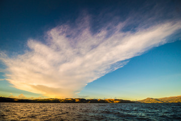 Paisaje Lago, Boyacá, Colombia