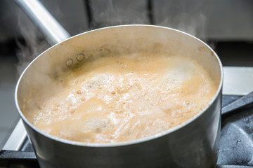 Preparazione di sughi per pasta