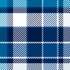 Plaid or tartan vector is background or texture in many color