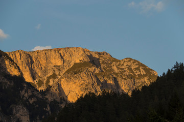 Fototapeta premium Alto adige sunny day outdoor travel