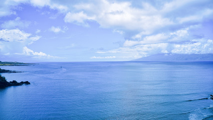 Hawaii, Sunset, Island, landscapes 