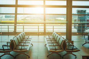 chair in the airport