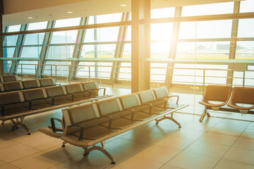 chair in the airport