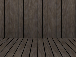 Wood texture background pattern. Dark hardwood planks surface of wooden board floor wall fence. Abstract timber decorative illustration.