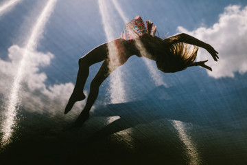 Trampoline Flip