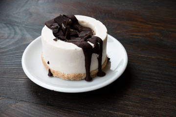Vegan raw desserts, cakes and candies. Love for a healthy vegan food concept