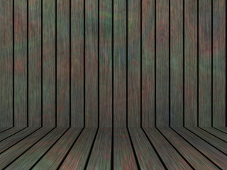 Wood texture background pattern. Dark hardwood planks surface of wooden board floor wall fence. Abstract timber decorative illustration.