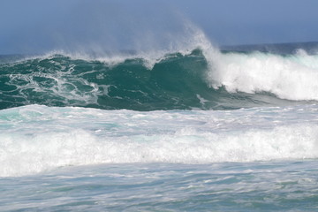 waves and surf in cornwall
