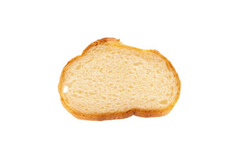 bread isolated on white background