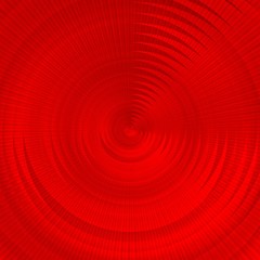 Shiny red spinning circles background.