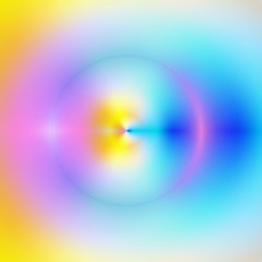 Vibrant colored gradient art swirl effect background. Ideal for clean energy, softness, freshess and environmental concept cover design.