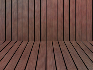 Wood texture background pattern. Dark hardwood planks surface of wooden board floor wall fence. Abstract timber decorative illustration.