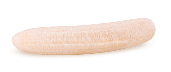 Peeled banan whole