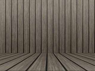 Wood texture background pattern. Dark hardwood planks surface of wooden board floor wall fence. Abstract timber decorative illustration.