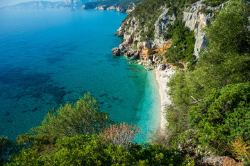 gorgeous small beach in sardinia