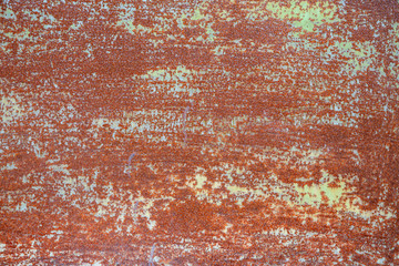 Sheet of old rusty iron, background