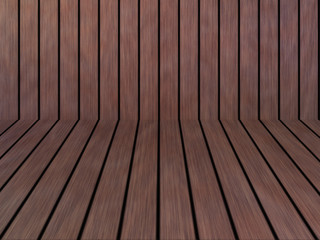 Wood texture background pattern. Dark hardwood planks surface of wooden board floor wall fence. Abstract timber decorative illustration.