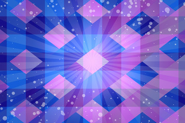 Naklejka na ściany i meble abstract, blue, pattern, wallpaper, light, design, texture, illustration, purple, graphic, colorful, backdrop, seamless, square, bright, digital, futuristic, color, green, geometric, pink, lines