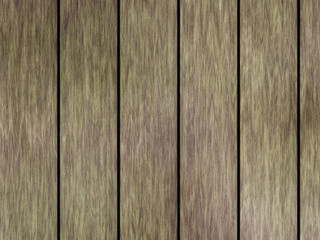 Wood texture background pattern. Dark hardwood planks surface of wooden board floor wall fence. Abstract timber decorative illustration.
