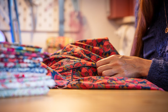 Sewing - Colorful textile