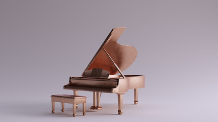 Bronze Grand Piano	