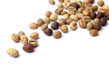 Green coffee beans