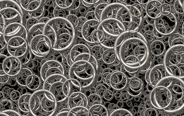 metal 3d rings