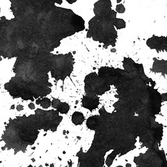 Ink stains. Ink with water. Watercolor stains.