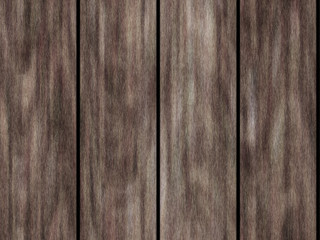 Wood texture background pattern. Dark hardwood planks surface of wooden board floor wall fence. Abstract timber decorative illustration.