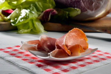 Fetta di prosciutto