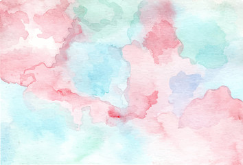 pastel abstract watercolor background