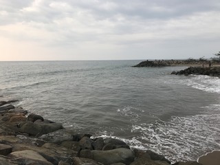 sea and rocks